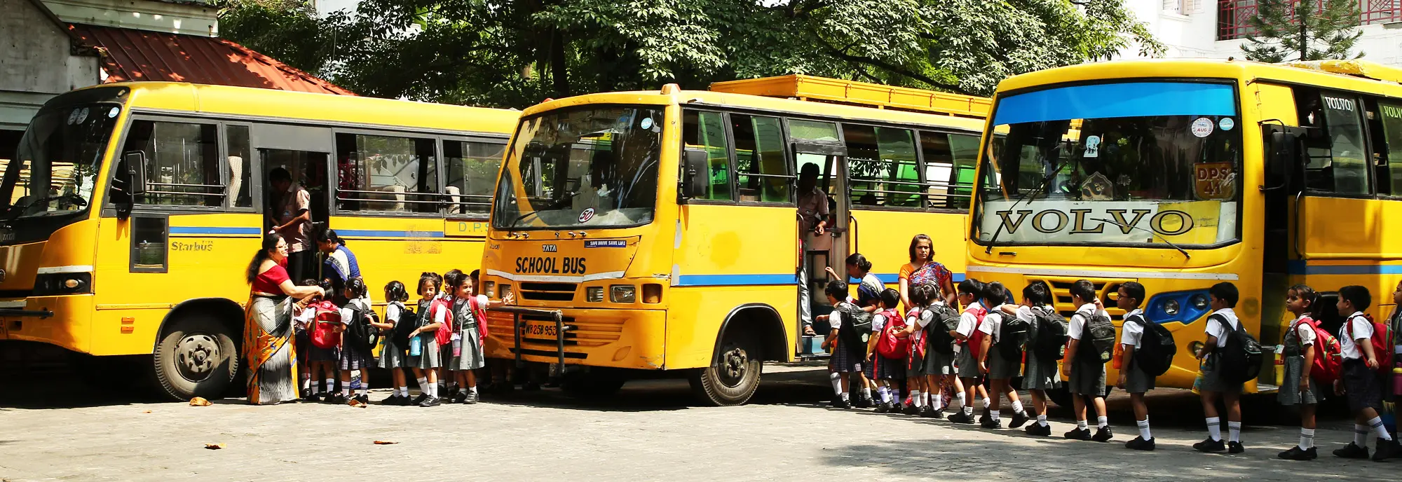 School Transport Banner